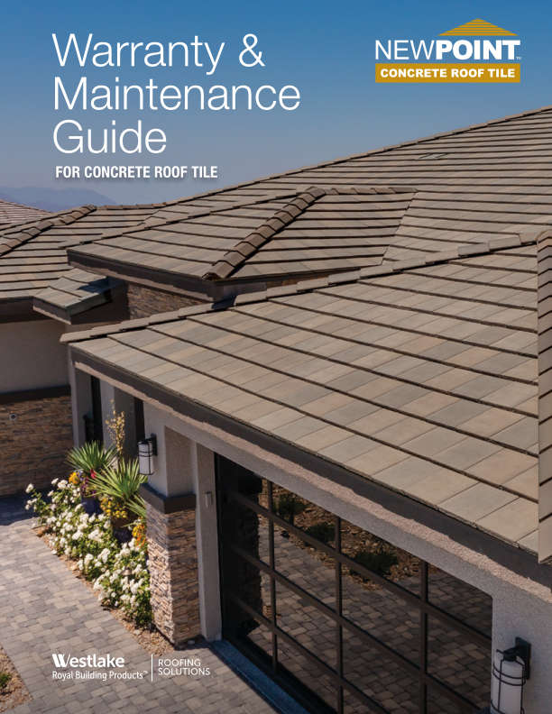 Newpoint Concrete Roof Tile Warranty & Maintenance Guide