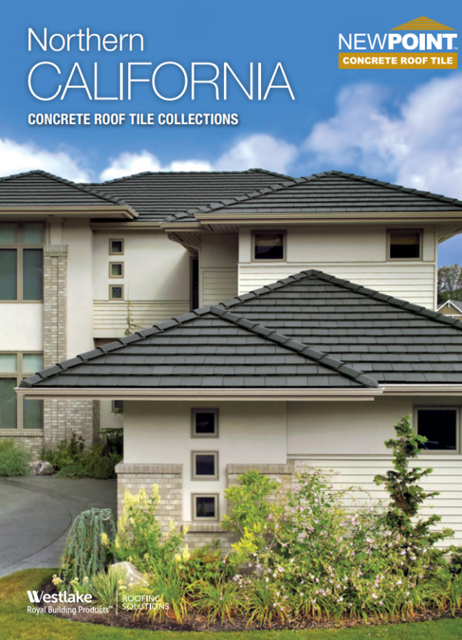 Newpoint Concrete product brochure cover for Northern California
